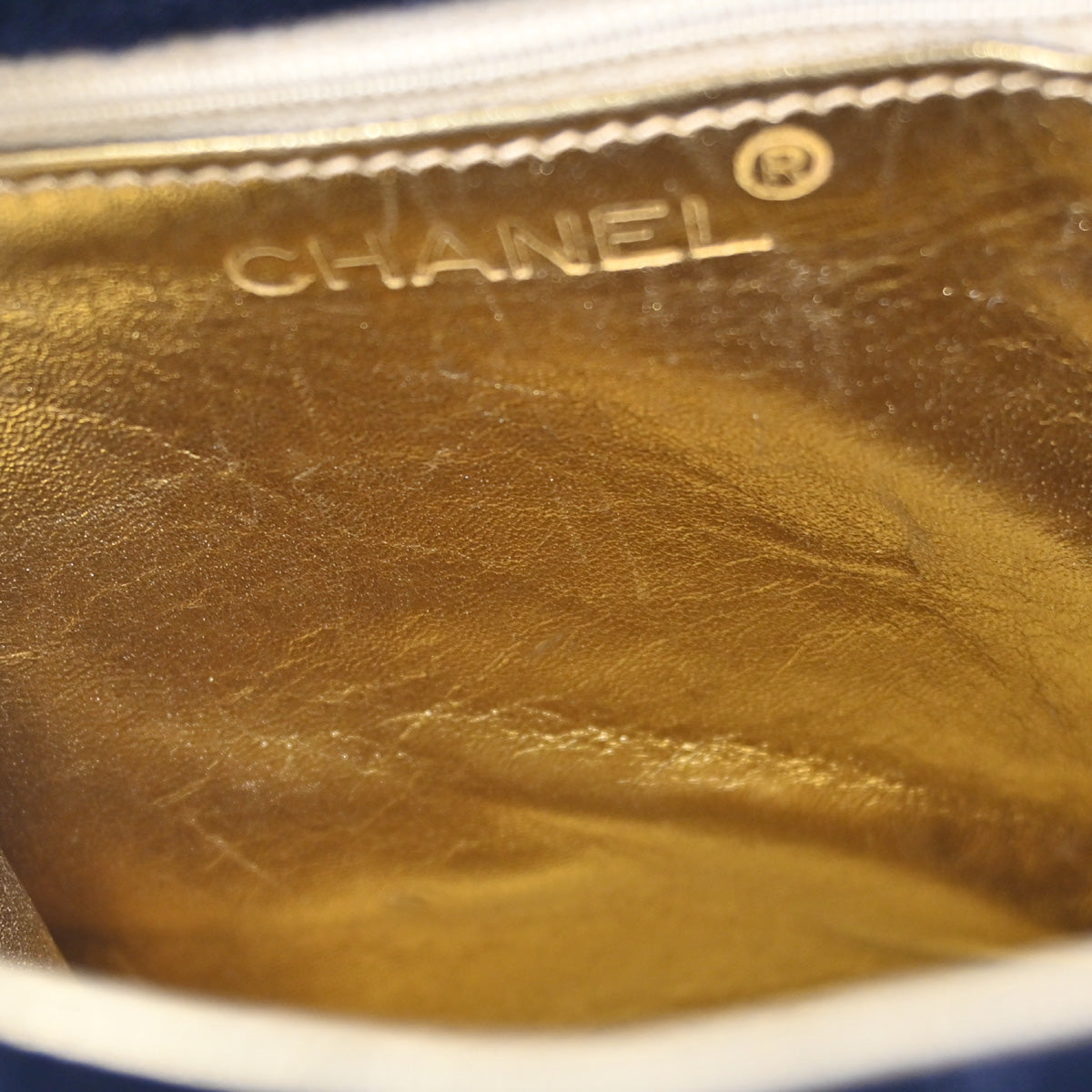 Chanel Black Velvet Shoulder Bag