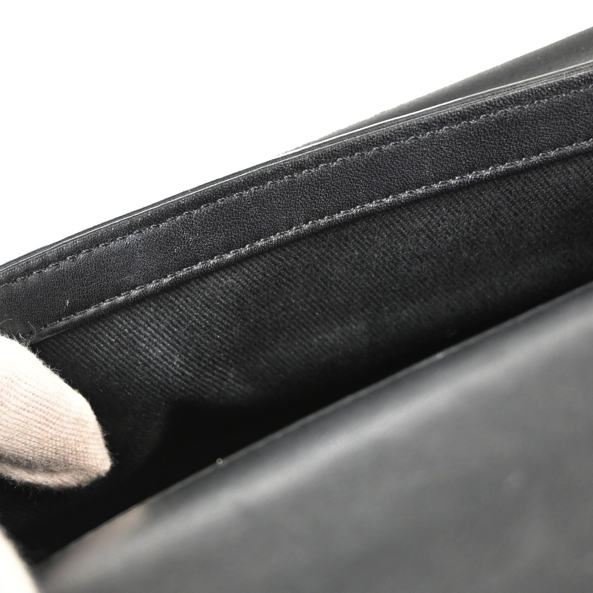 Chanel Black Calfskin Coco Eyelets Round Flap Shoulder Bag