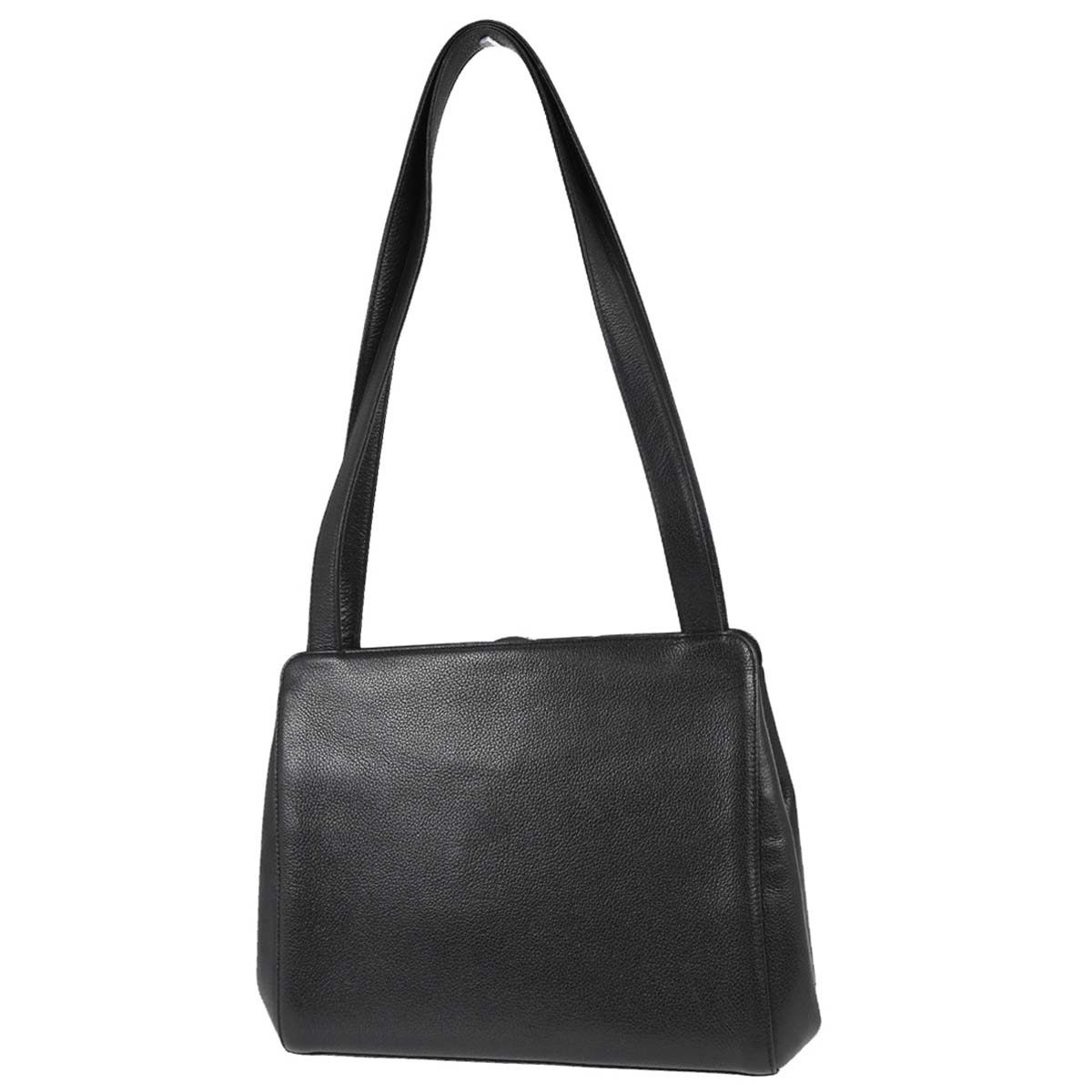 Chanel Black Calfskin Shoulder Tote Bag