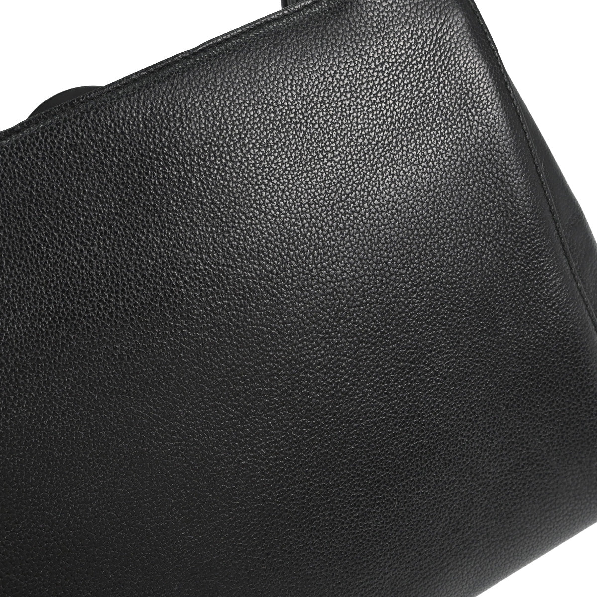 Chanel Black Calfskin Shoulder Tote Bag