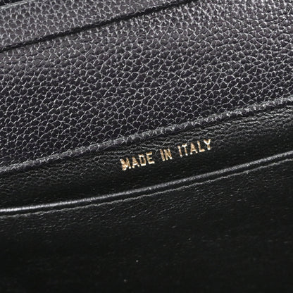 Chanel Black Calfskin Shoulder Tote Bag