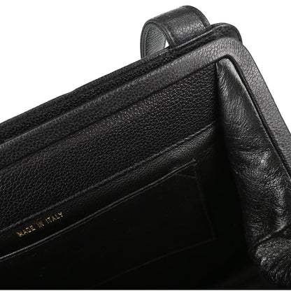 Chanel Black Calfskin Shoulder Tote Bag