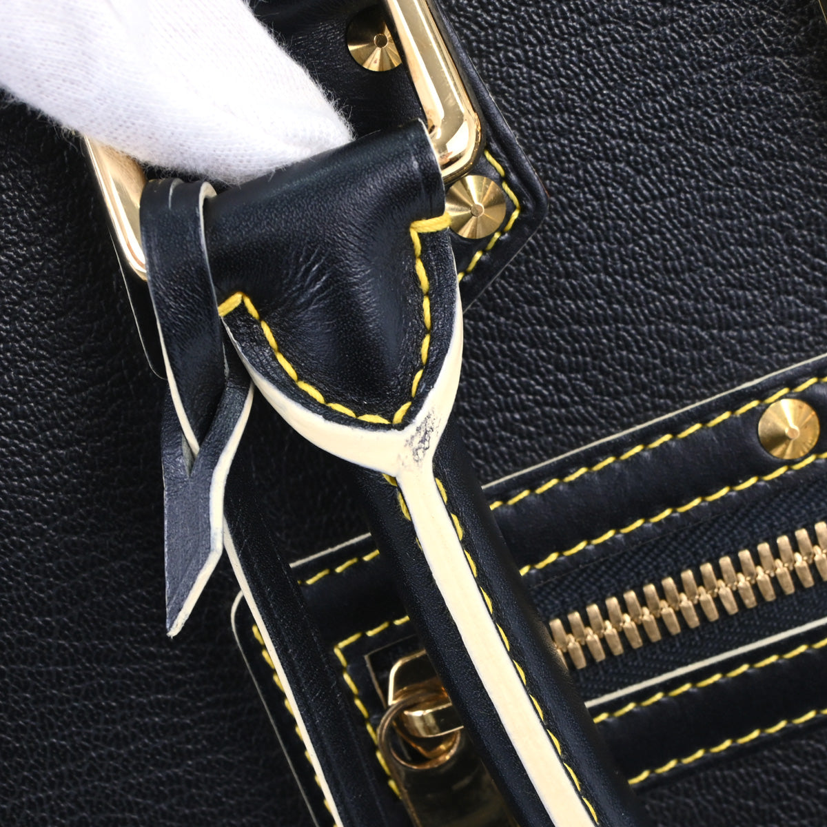Louis Vuitton Black Suhali Le Fabuleux Handbag M91812