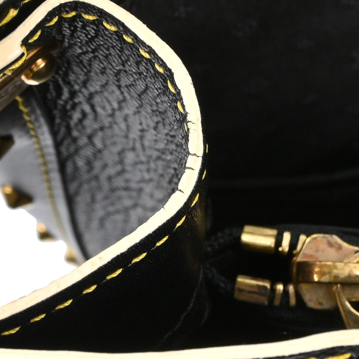Louis Vuitton Black Suhali Le Fabuleux Handbag M91812