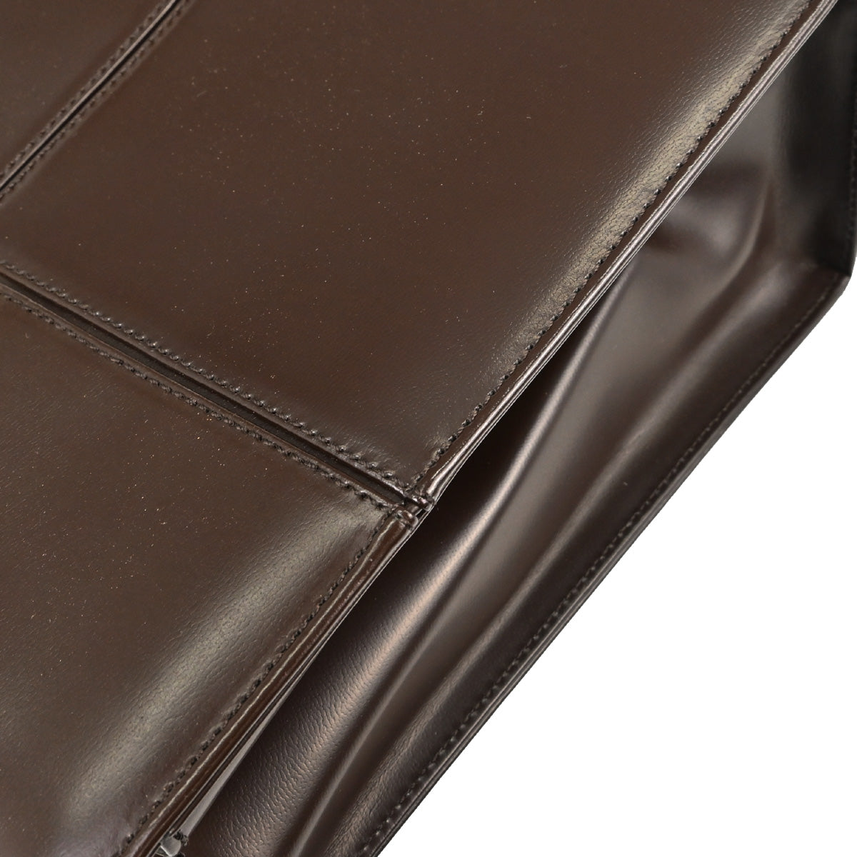 Yves Saint Laurent Brown Leather Handbag