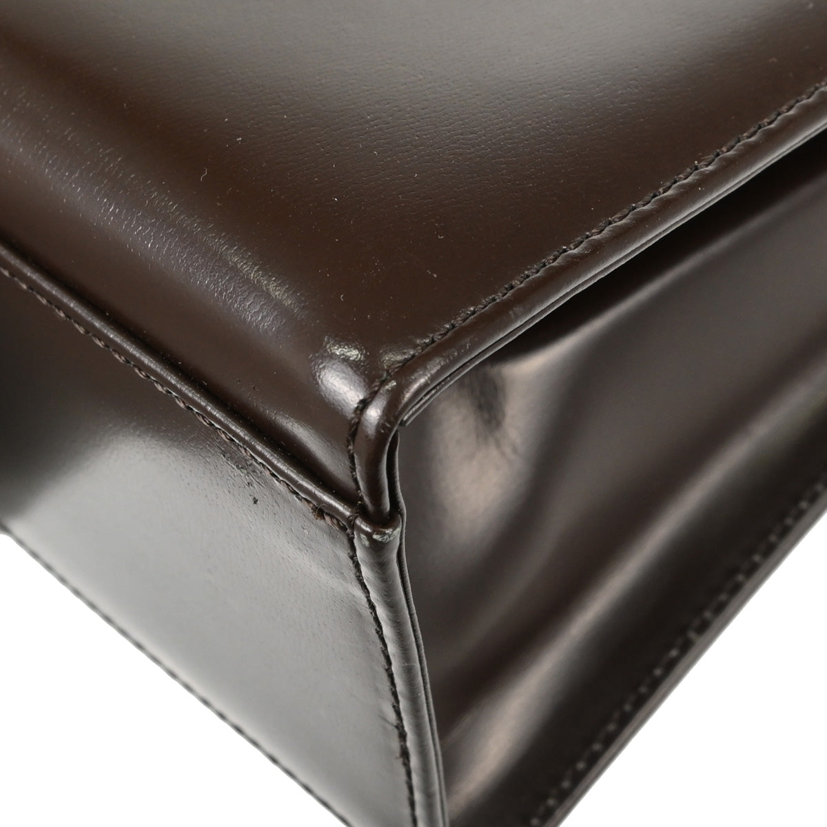 Yves Saint Laurent Brown Leather Handbag