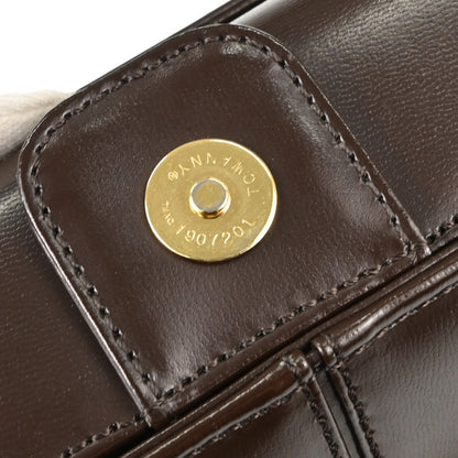 Yves Saint Laurent Brown Leather Handbag