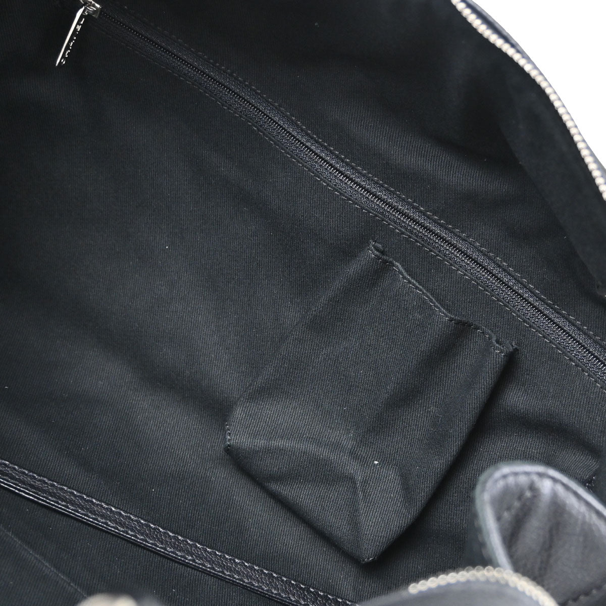 Chanel 2008-2009 Black Caviar Skin Duffle Handbag