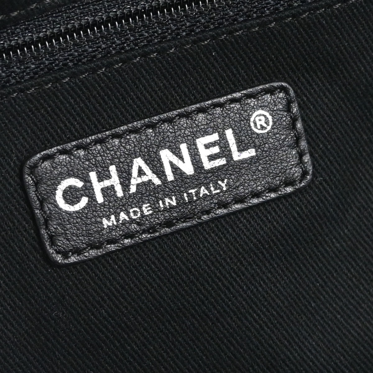 Chanel 2008-2009 Black Caviar Skin Duffle Handbag