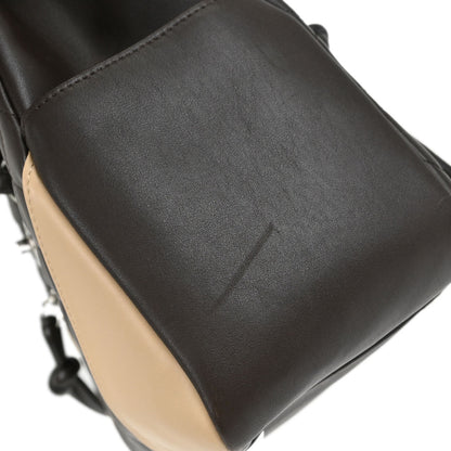 Chanel 2005-2006 Brown Calfskin Cambon Ligne Handbag