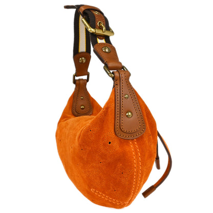 Louis Vuitton Orange Monogram Suede Onatah PM Handbag M95122