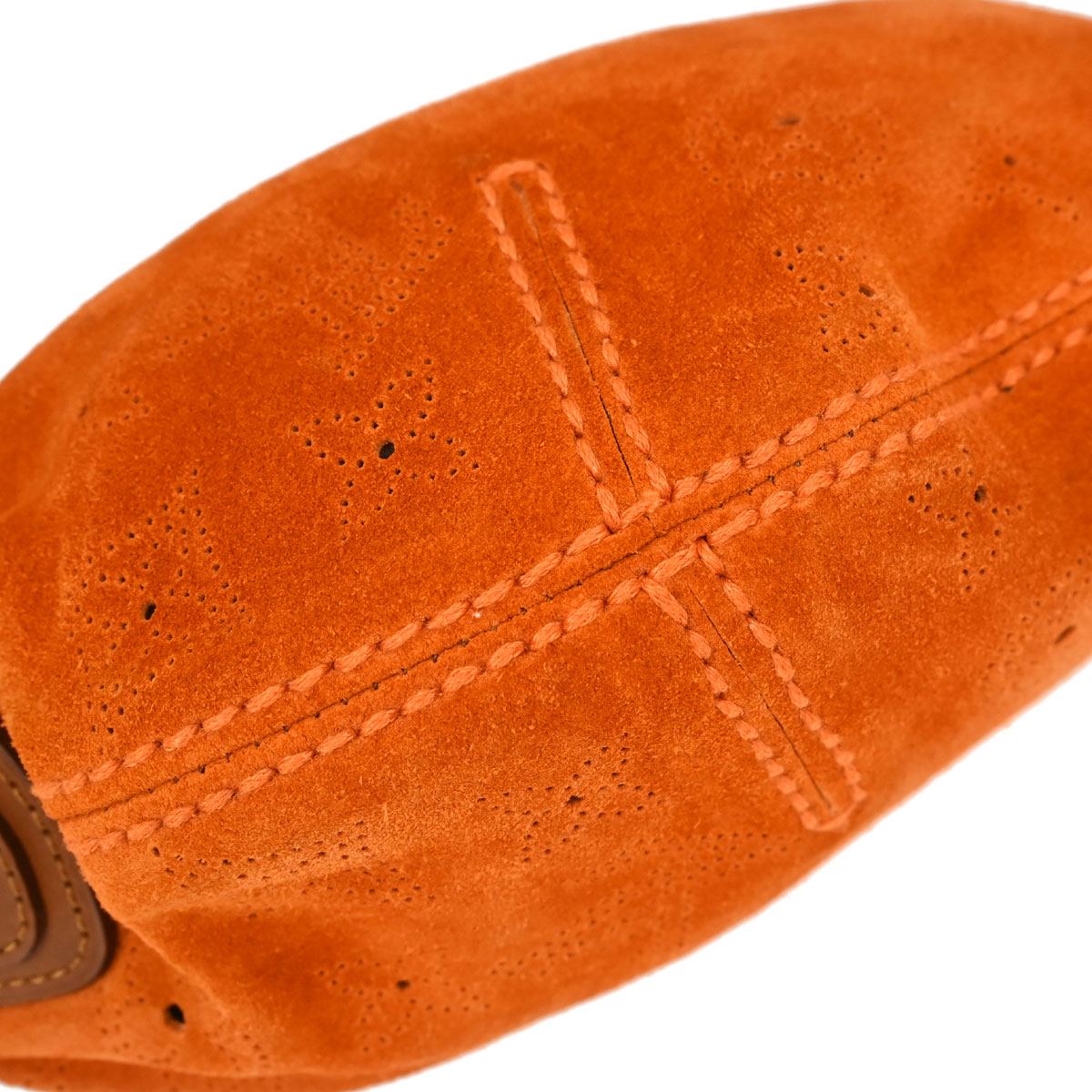 Louis Vuitton Orange Monogram Suede Onatah PM Handbag M95122