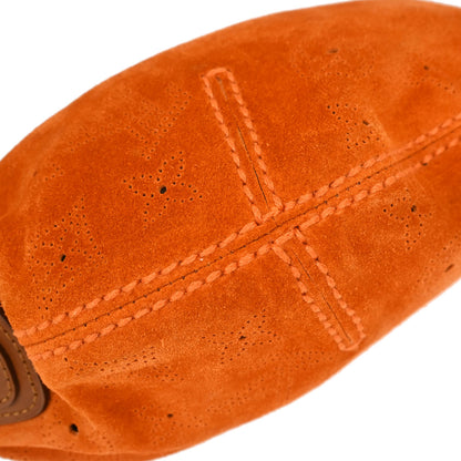 Louis Vuitton Orange Monogram Suede Onatah PM Handbag M95122