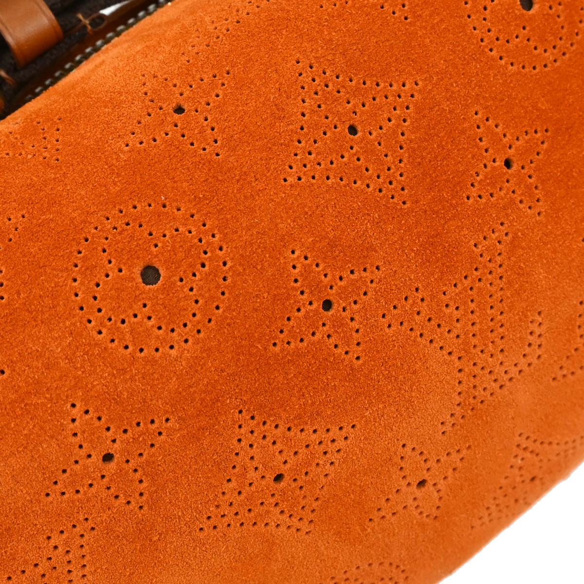 Louis Vuitton Orange Monogram Suede Onatah PM Handbag M95122