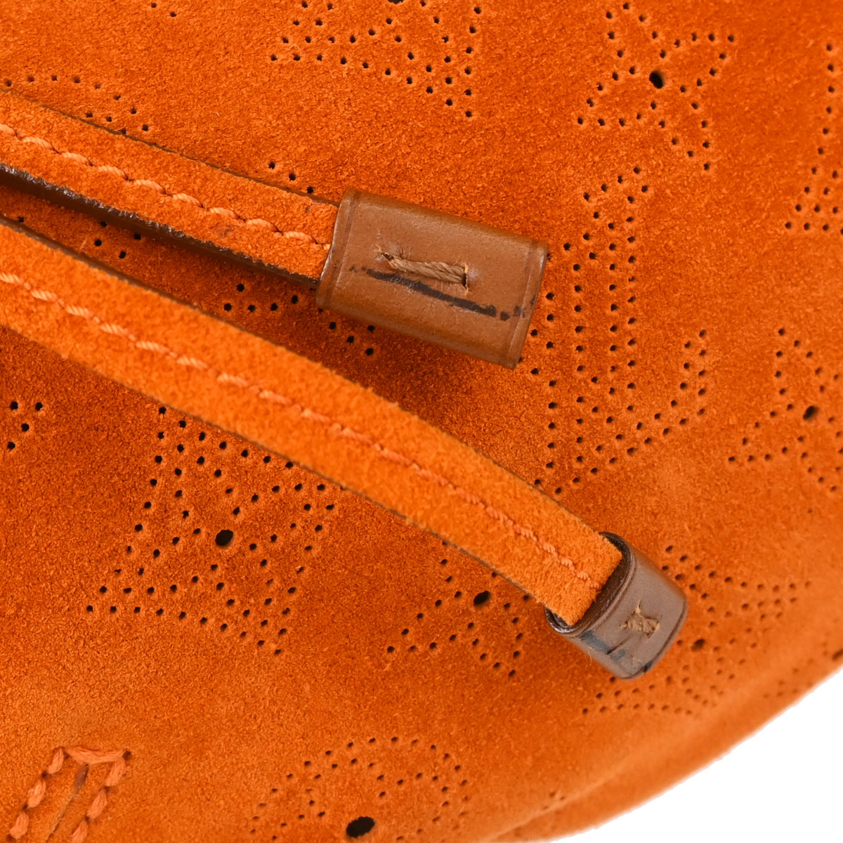 Louis Vuitton Orange Monogram Suede Onatah PM Handbag M95122
