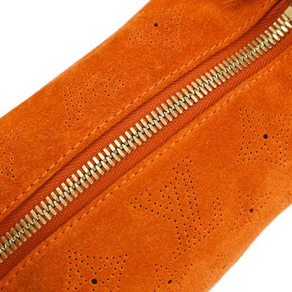 Louis Vuitton Orange Monogram Suede Onatah PM Handbag M95122
