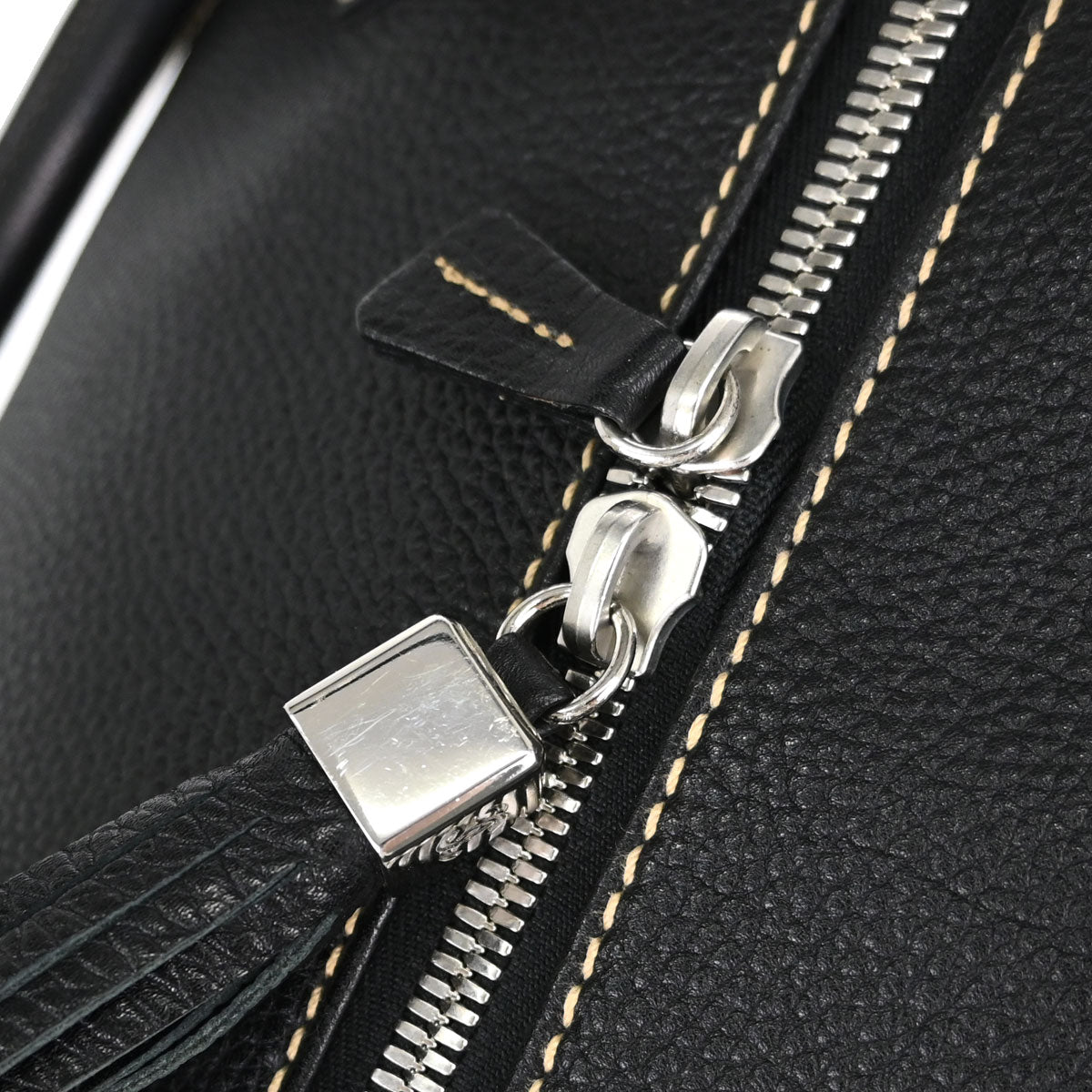 Chanel 2006-2008 Black Calfskin 2way Duffle Handbag