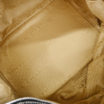 Chanel 2006-2008 Black Calfskin 2way Duffle Handbag