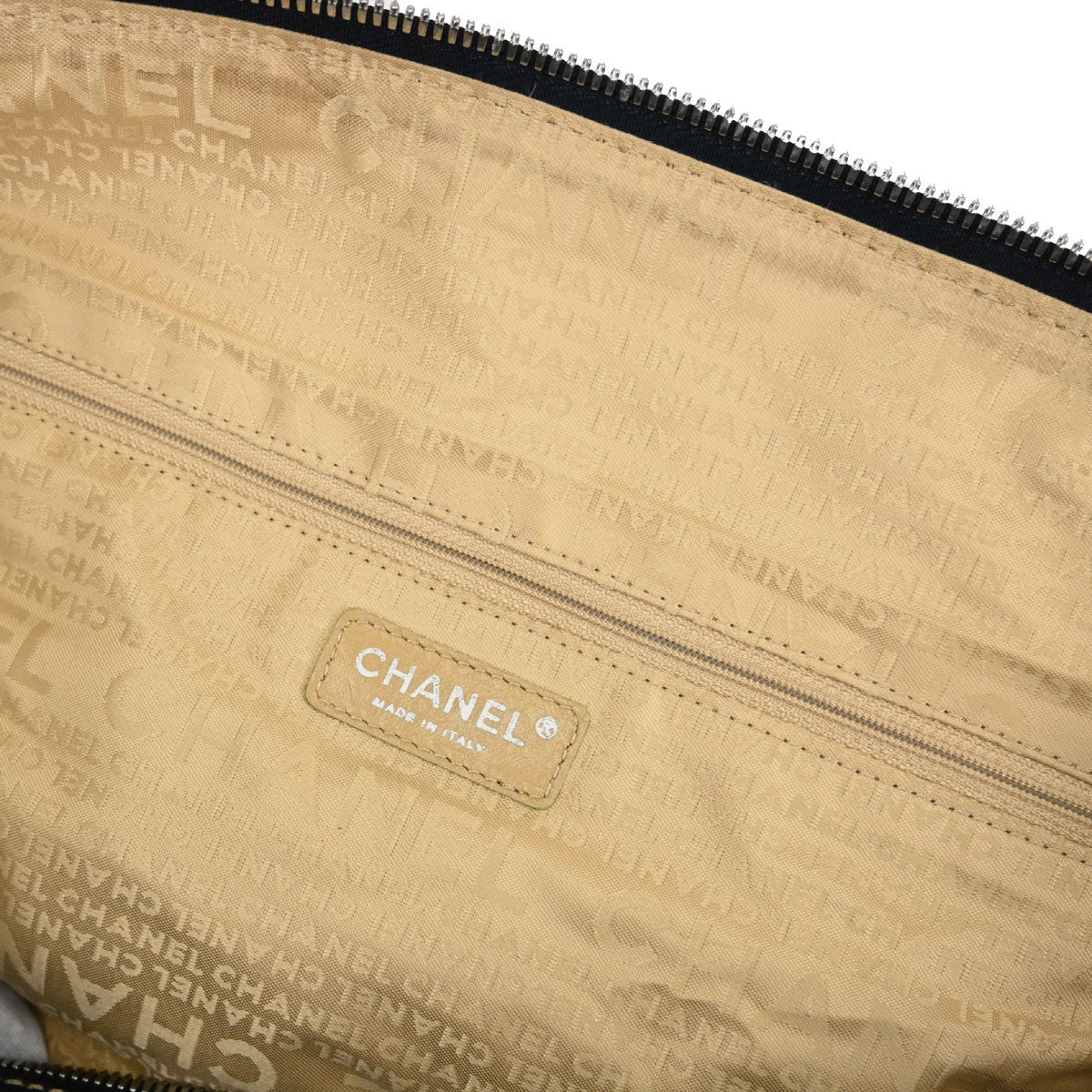 Chanel 2006-2008 Black Calfskin 2way Duffle Handbag