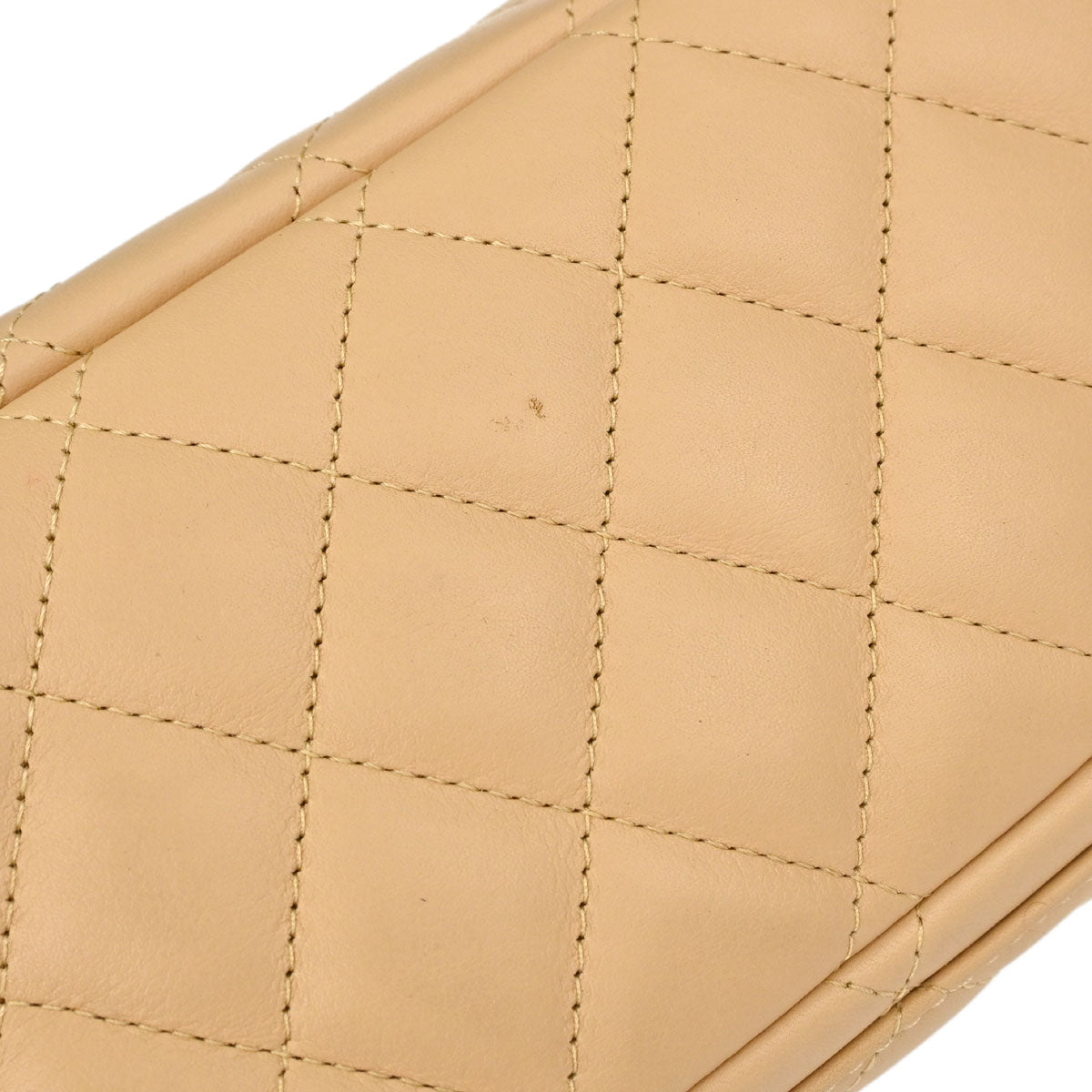 Chanel 2005-2006 Beige Calfskin Cambon Ligne Handbag