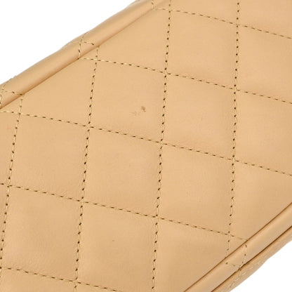 Chanel 2005-2006 Beige Calfskin Cambon Ligne Handbag