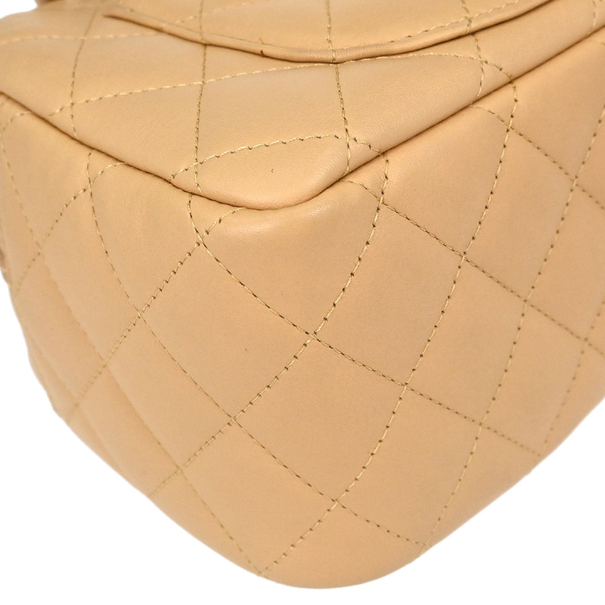 Chanel 2005-2006 Beige Calfskin Cambon Ligne Handbag