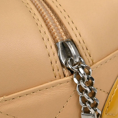 Chanel 2005-2006 Beige Calfskin Cambon Ligne Handbag