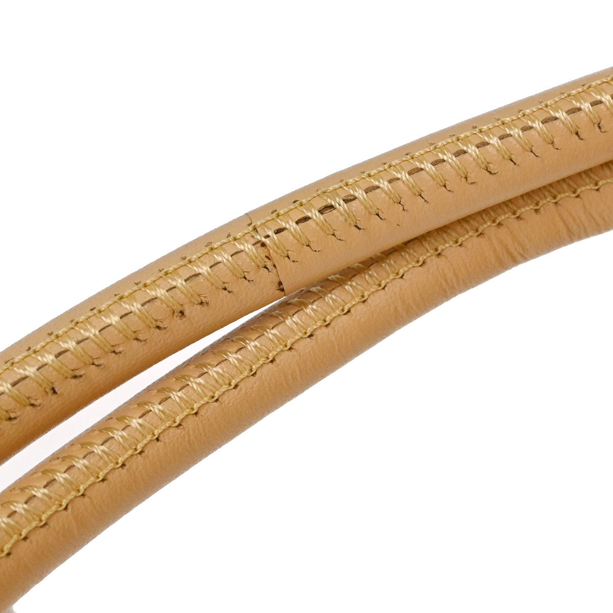 Chanel 2005-2006 Beige Calfskin Cambon Ligne Handbag
