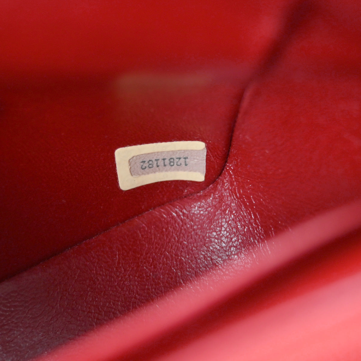 Chanel Red Lambskin Turnlock Small Full Flap Shoulder Bag