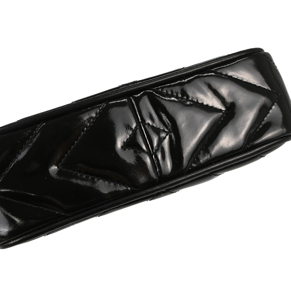Chanel Black Patent Leather Handbag