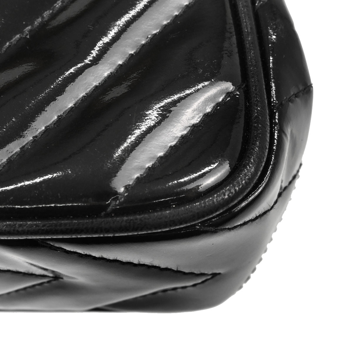 Chanel Black Patent Leather Handbag