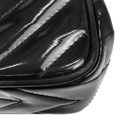 Chanel Black Patent Leather Handbag