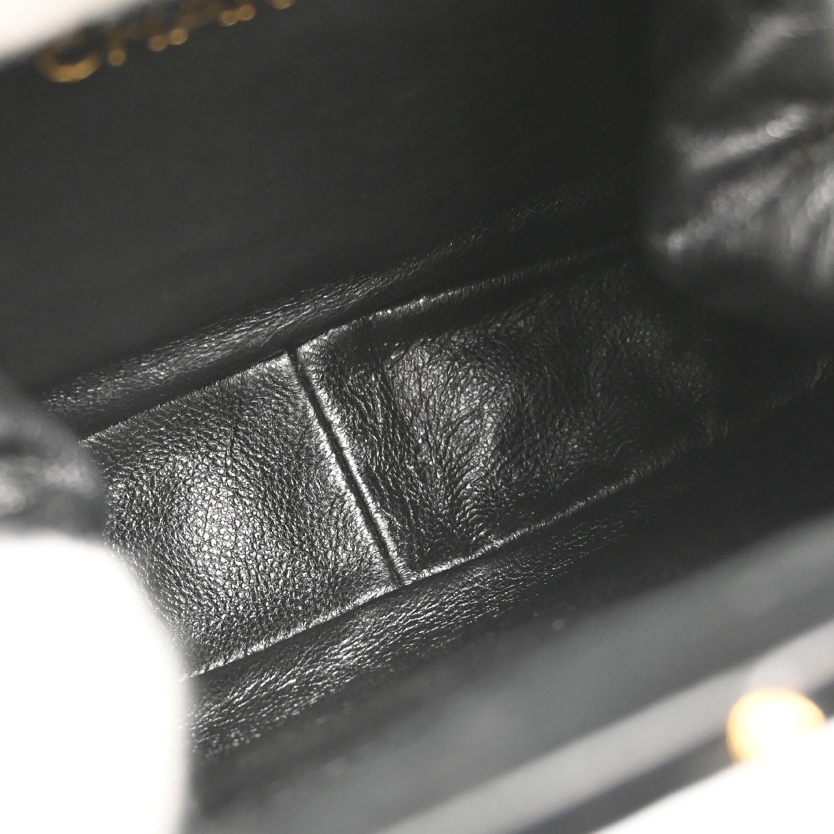 Chanel Black Patent Leather Handbag
