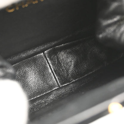 Chanel Black Patent Leather Handbag