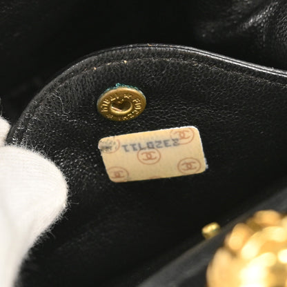 Chanel Black Patent Leather Handbag