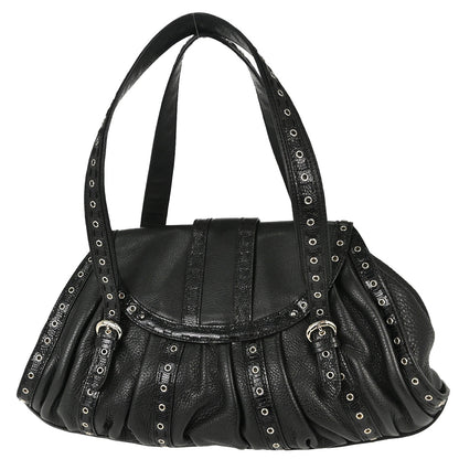 Christian Dior * Black Lizard Savane Chic Handbag