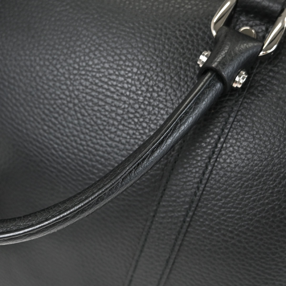 Gucci Black Leather Tote 2way Shoulder Handbag