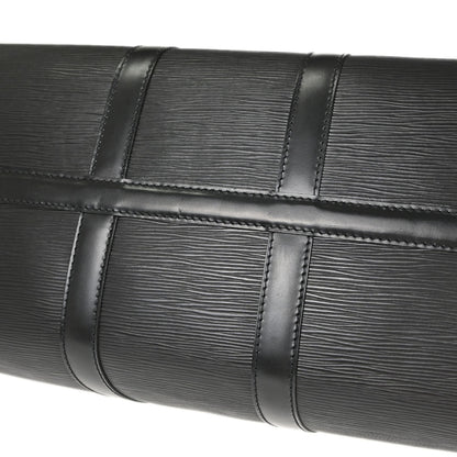 Louis Vuitton Black Epi Keepall 45 Travel Handbag M42972