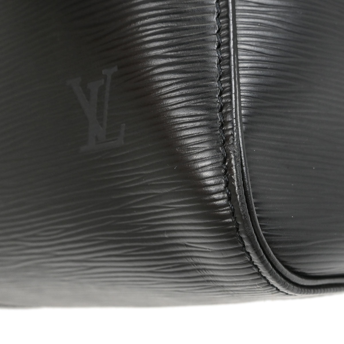 Louis Vuitton Black Epi Keepall 45 Travel Handbag M42972