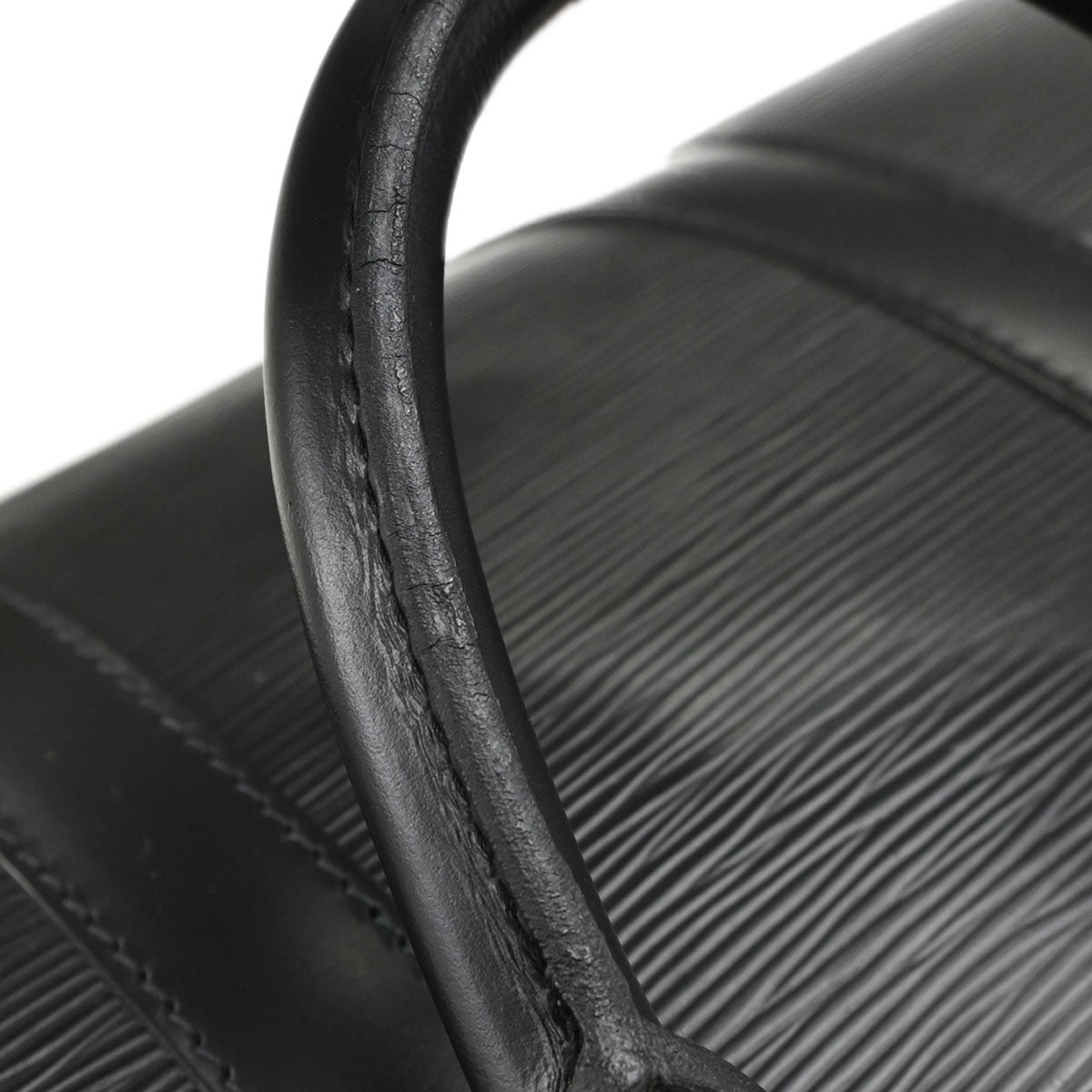 Louis Vuitton Black Epi Keepall 45 Travel Handbag M42972