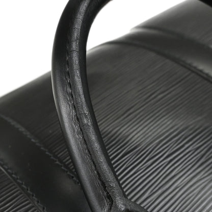 Louis Vuitton Black Epi Keepall 45 Travel Handbag M42972
