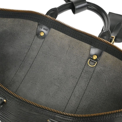 Louis Vuitton Black Epi Keepall 45 Travel Handbag M42972