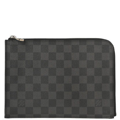 Louis Vuitton Damier Graphite Pochette Jour PM Clutch Bag N41502