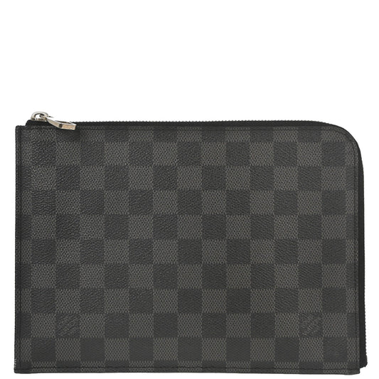 Louis Vuitton Damier Graphite Pochette Jour PM Clutch Bag N41502