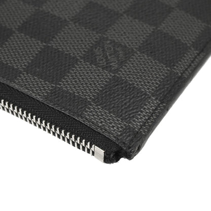 Louis Vuitton Damier Graphite Pochette Jour PM Clutch Bag N41502