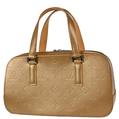Louis Vuitton Gold Monogram Mat Shelton MM Handbag M55177