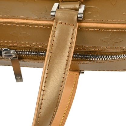 Louis Vuitton Gold Monogram Mat Shelton MM Handbag M55177