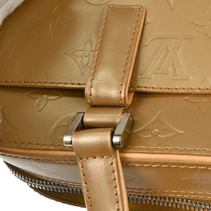 Louis Vuitton Gold Monogram Mat Shelton MM Handbag M55177