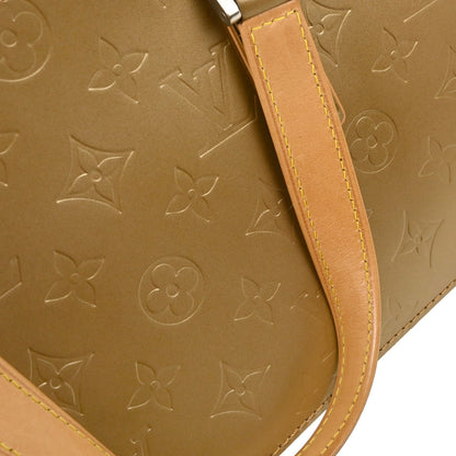 Louis Vuitton Gold Monogram Mat Shelton MM Handbag M55177