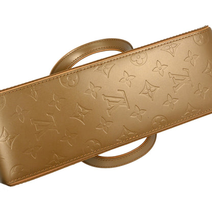 Louis Vuitton Gold Monogram Mat Shelton MM Handbag M55177